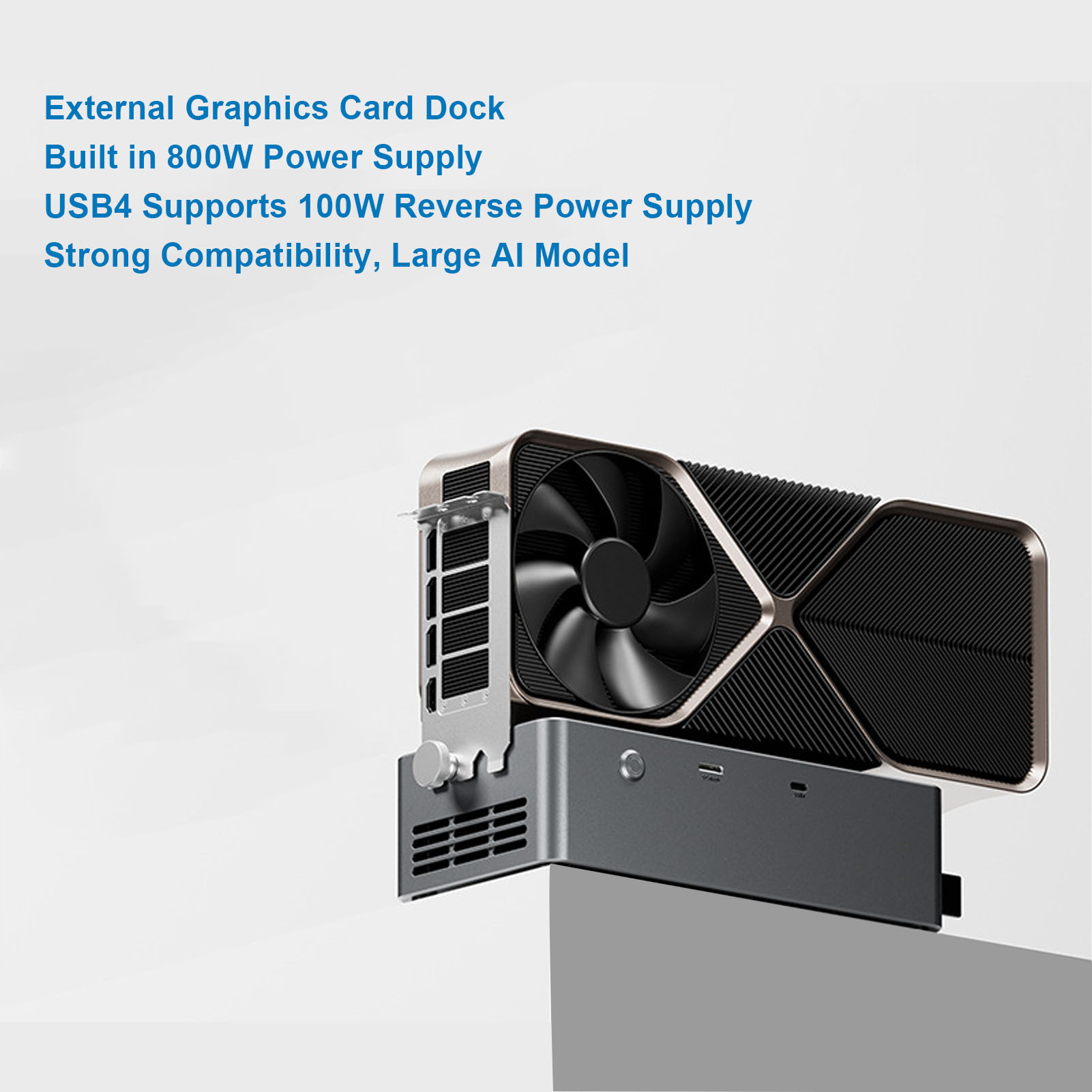 EGPU Docking Station with 800W - Oculink Gpu Dock Station review and price