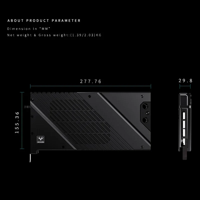 Granzon GPU Water Block for MS - Rtx 4090 Water Block Full Cover review and price
