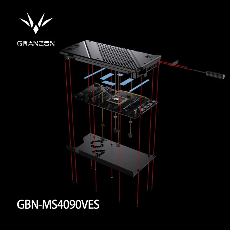 Granzon  GBN-MS4090VES，GPU Wat - Rtx 4090 Water Block Full Cover review and price