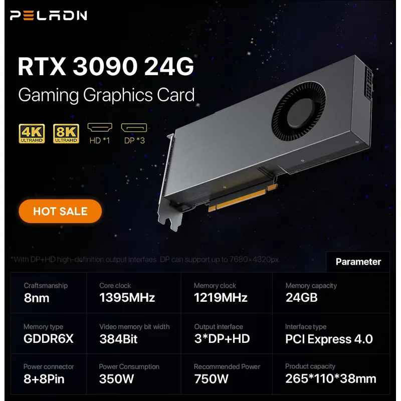 Hot Sale Deep Learning GPU Gef - Rtx 3080 Ti 12Gb review and price