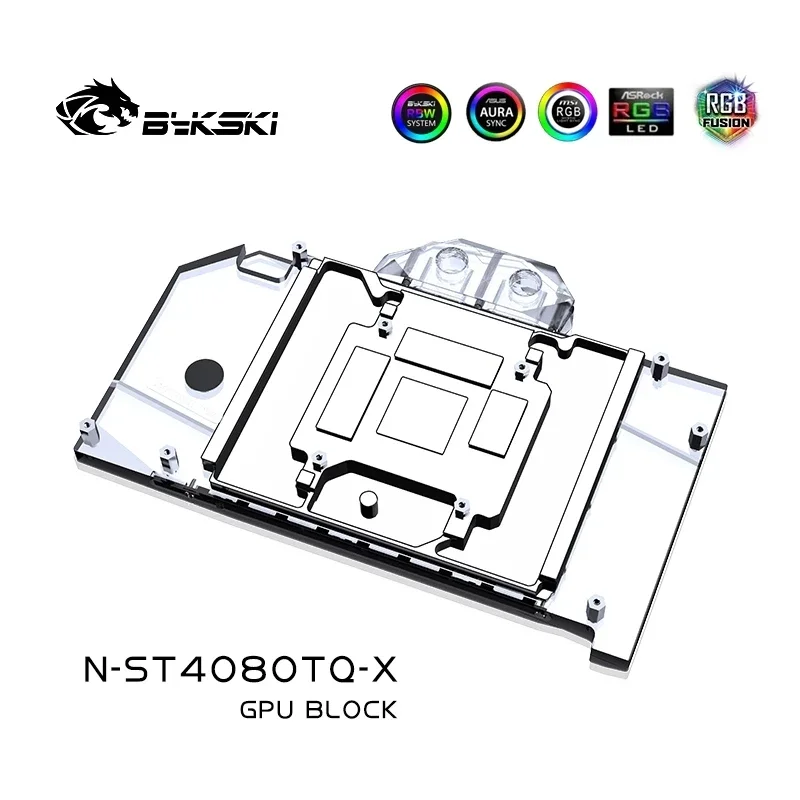 Bykski N-ST4080TQ-X Water Bloc - Rtx 4080 Water Cooling Block review and price