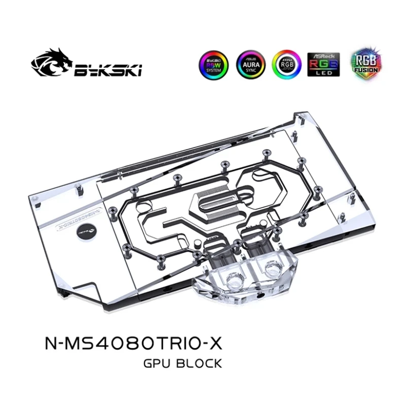Bykski GPU Block for MSI RTX 4 - Rtx 4080 Water Cooling Block review and price