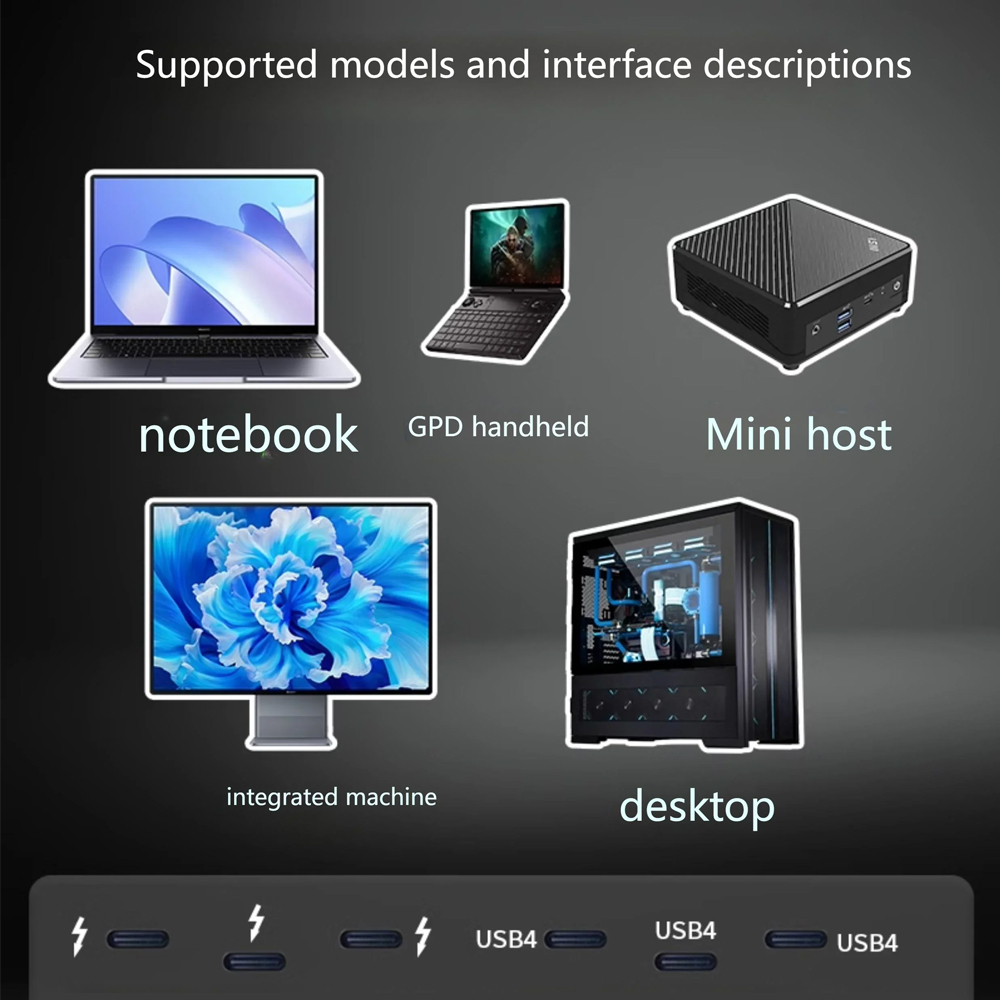 Oculink Thunderbolt USB4 Adapt - Oculink Gpu Dock Station review and price