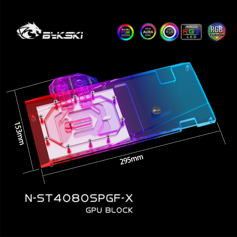 Bykski N-ST4080SPGF-X GPU Bloc - Rtx 4080 Super 16Gb review and price