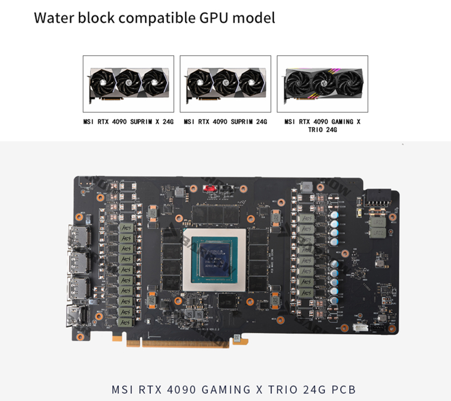 Barrow GPU Water Block , For M - Rtx 4090 Water Block Full Cover review and price
