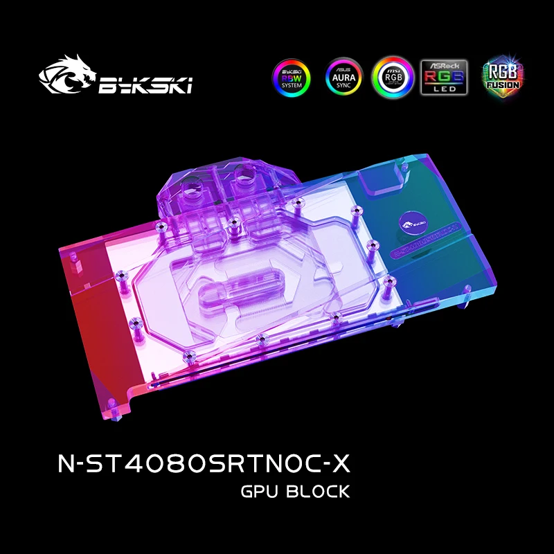 Bykski GPU Block for ZOTAC RTX - Rtx 4080 Water Cooling Block review and price