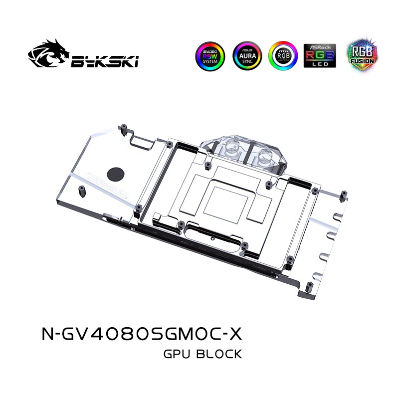 Bykski GPU Block for Gigabyte  - Rtx 4080 Water Cooling Block review and price