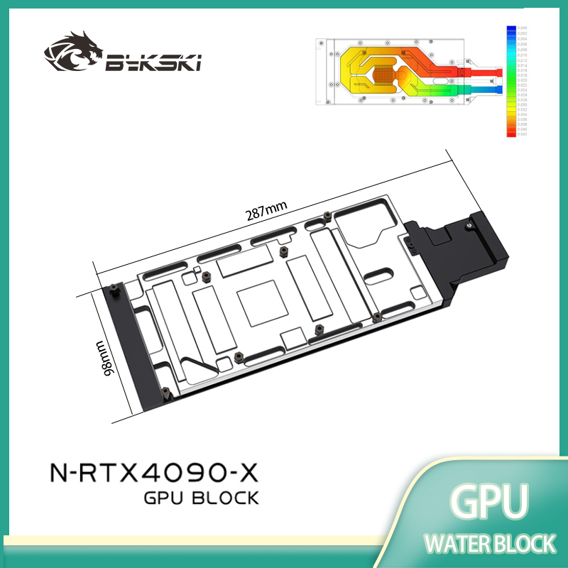 Bykski N-RTX4090-X GPU Water B - Rtx 4090 Water Block Full Cover review and price